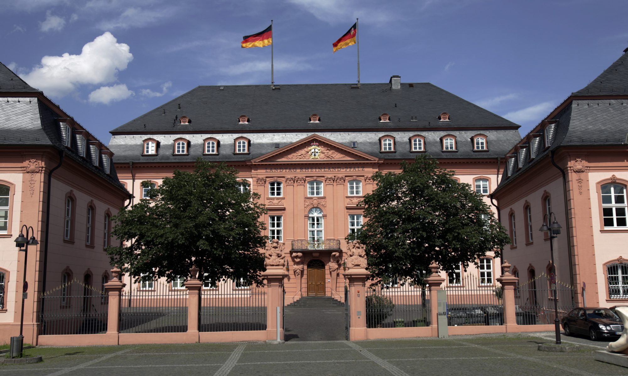 zu sehen ist der Mainzer Landtag