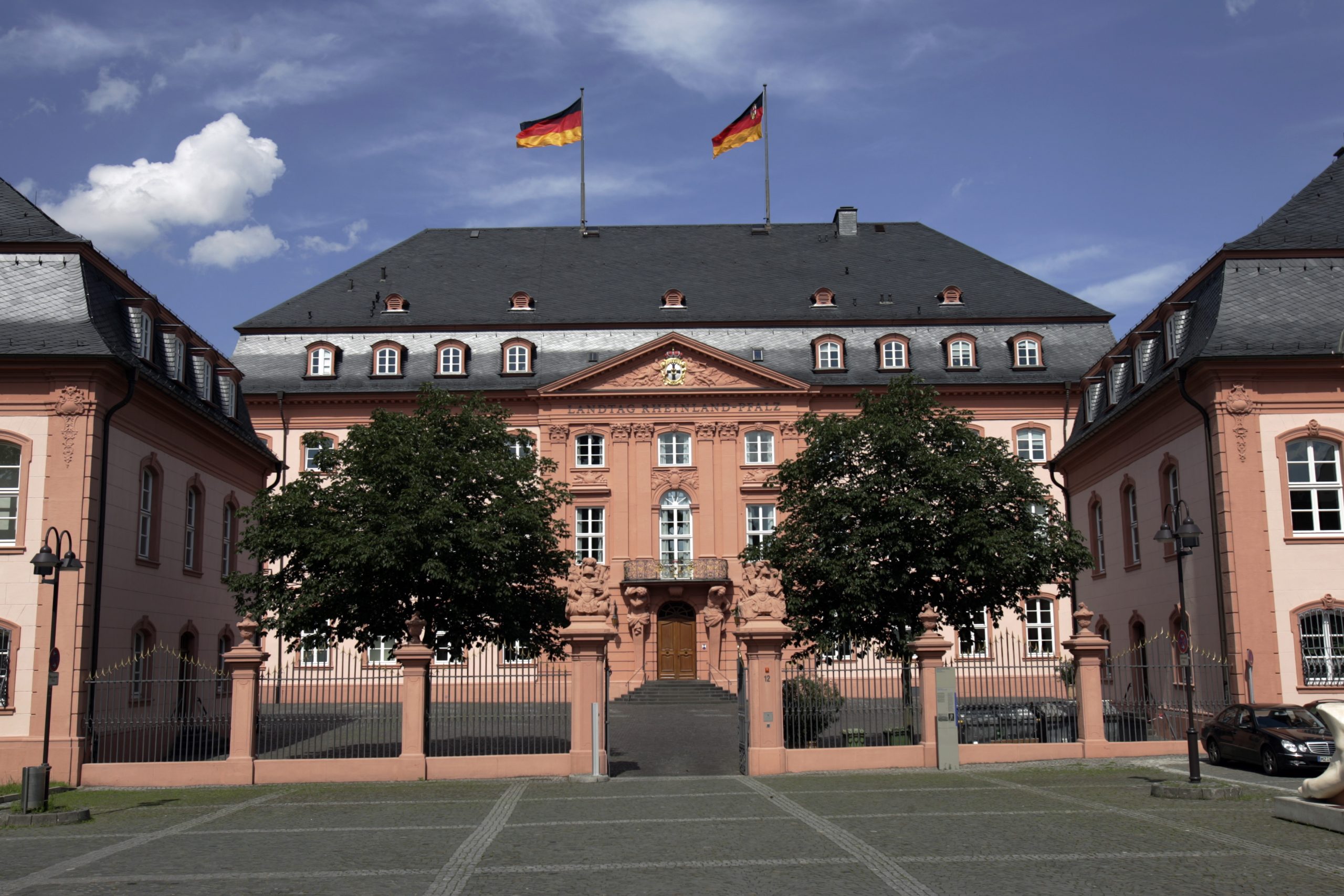 zu sehen ist der Mainzer Landtag